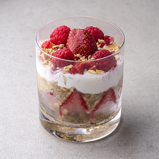 Strawberry & Greek Yoghurt Parfait
